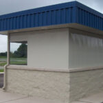 Security Booth with Restroom