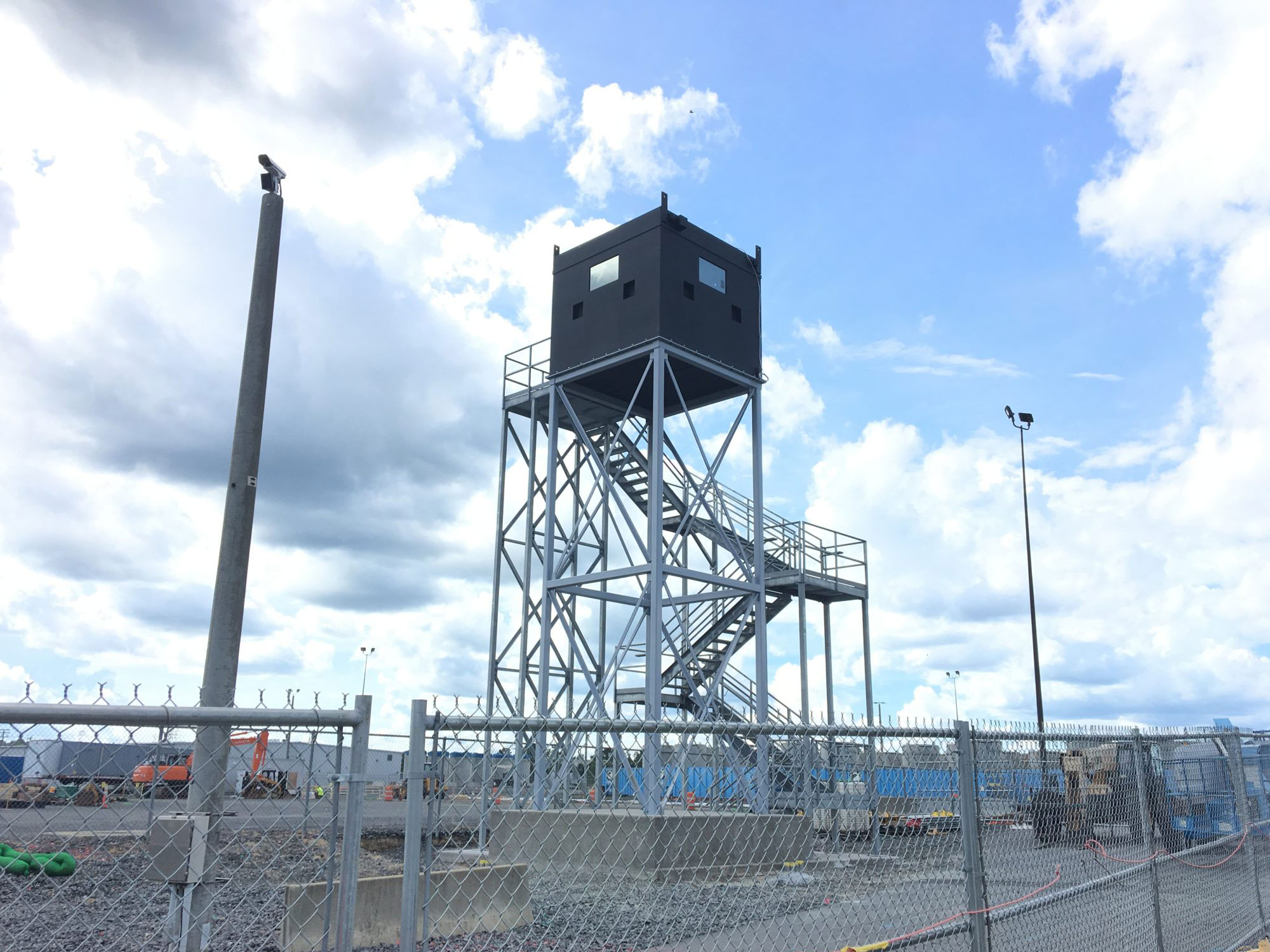 Elevated Security Booth