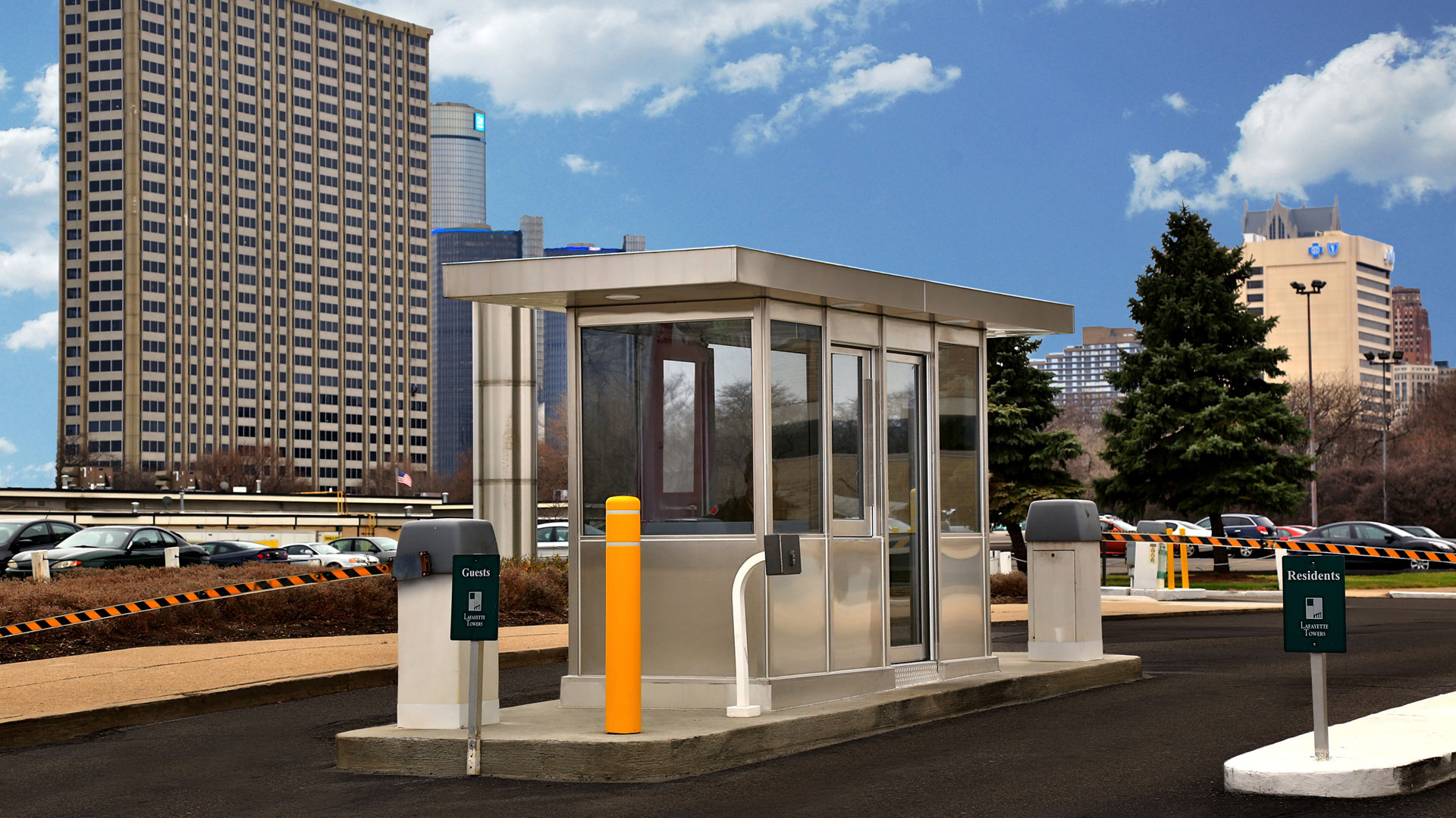 Prefab Security Booth